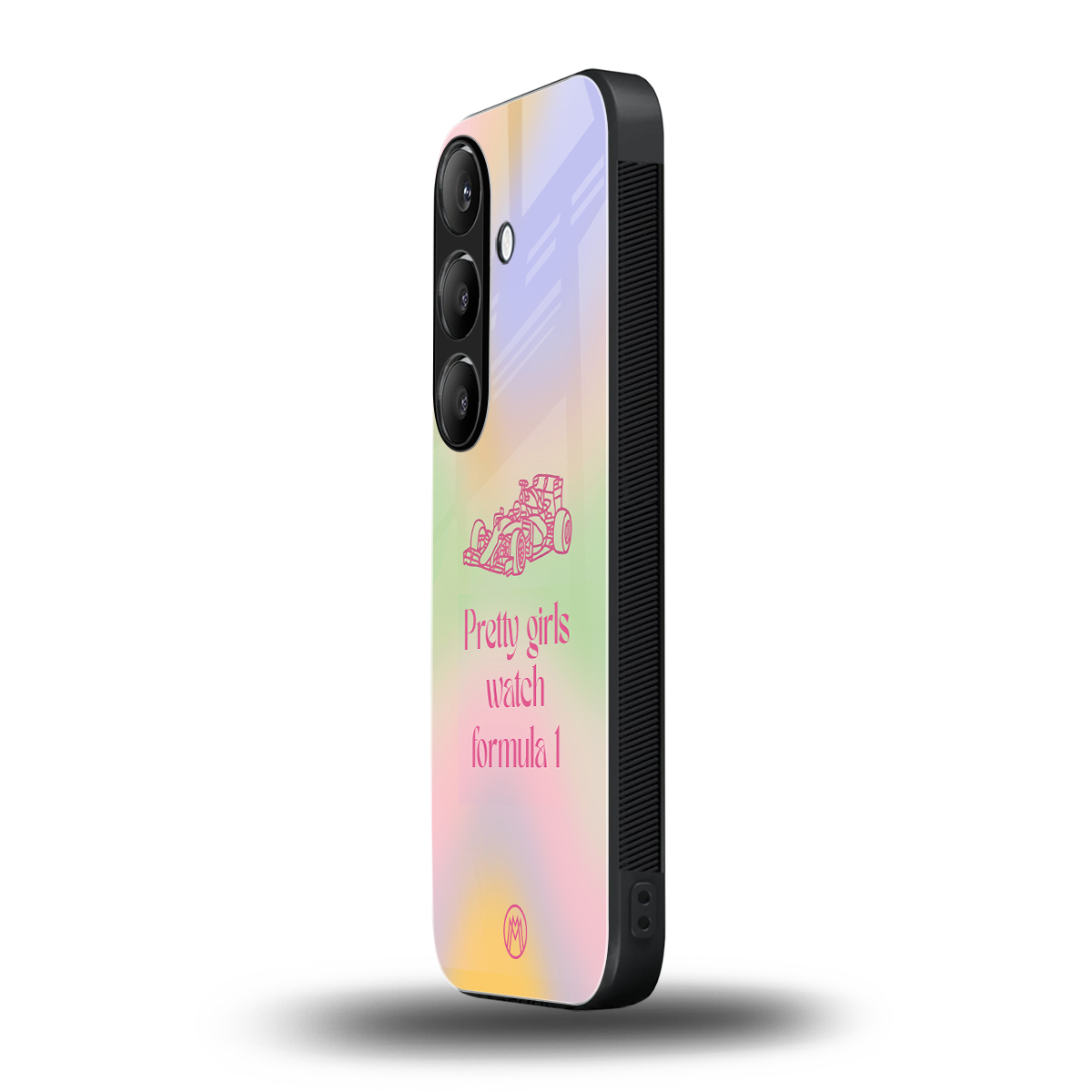 race chic back phone cover | glass case for samsung galaxy s24 plus