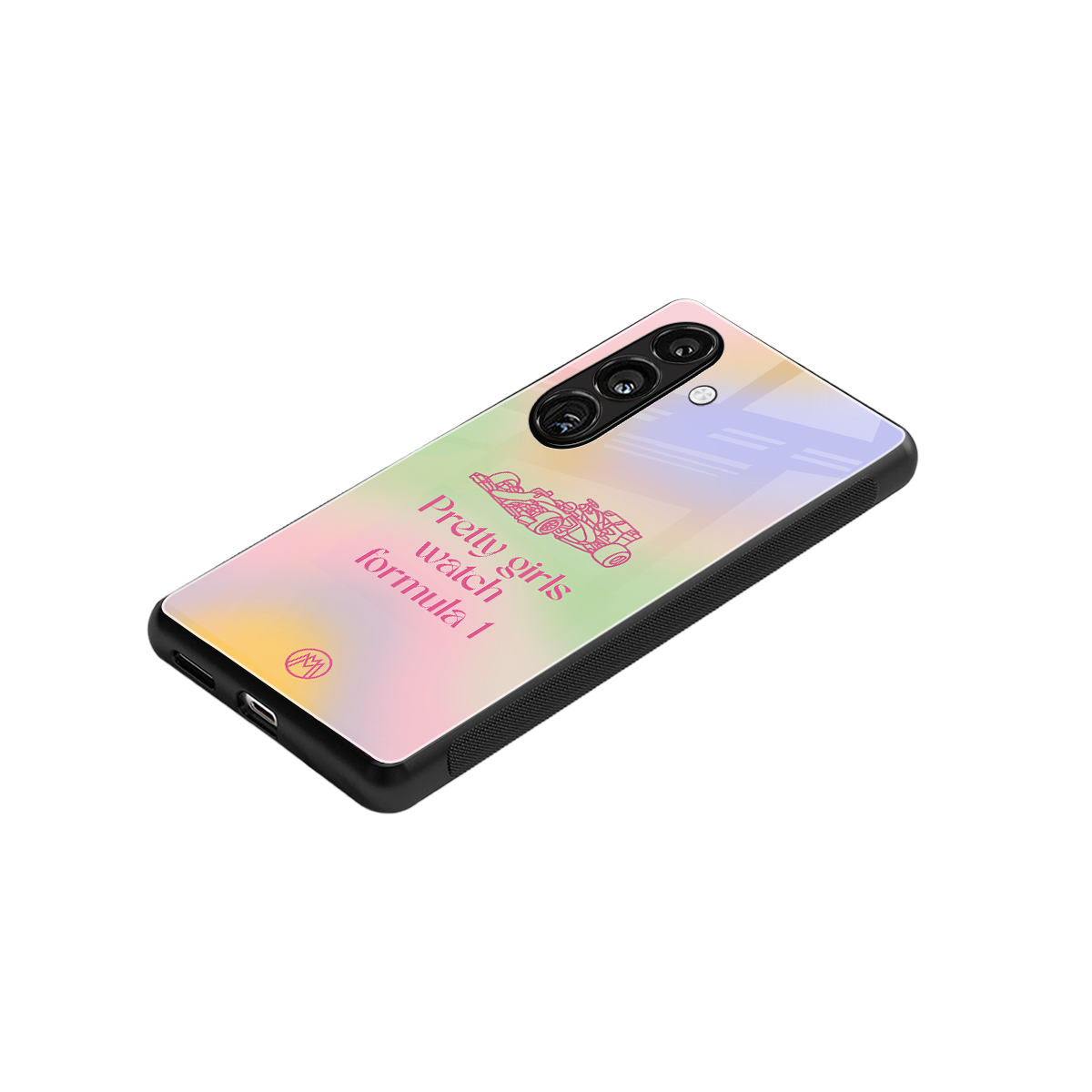 race chic back phone cover | glass case for samsung galaxy s24 fe