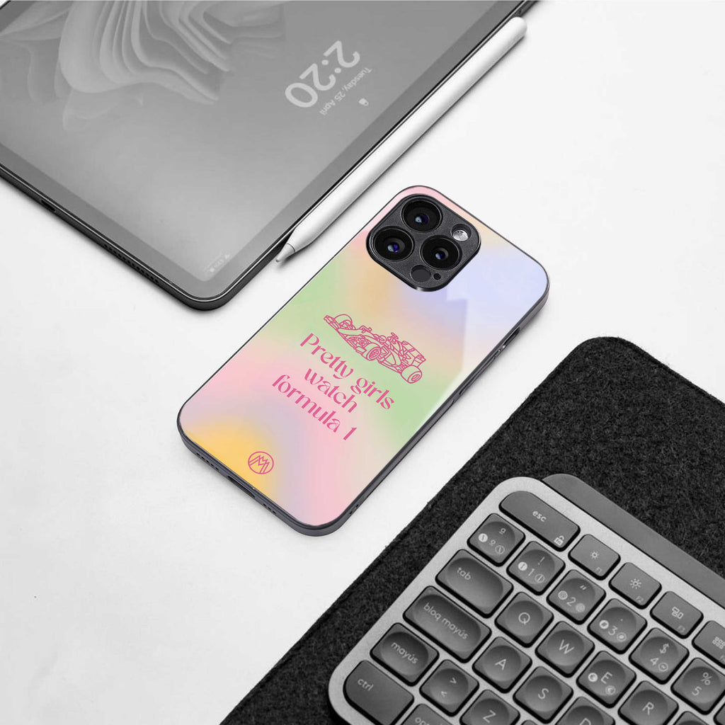 race chic back phone cover | glass case for nothing phone 2
