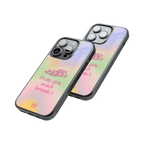 Protective Glass Back Phone Case Compatible with iPhone, Samsung, OnePlus, Pixel & More