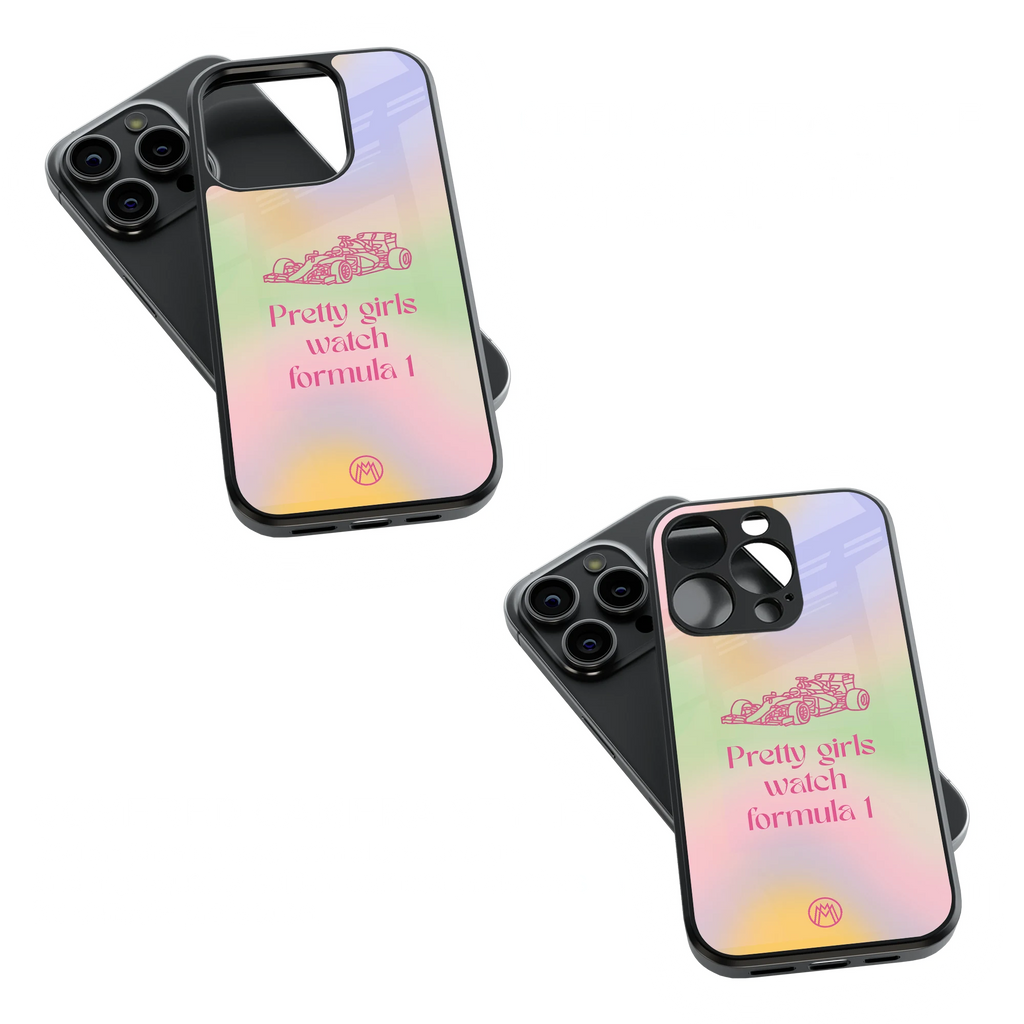 Trendy Glass Back Mobile Case for iPhone, Samsung, Redmi, OnePlus, Google Pixel, Motorola