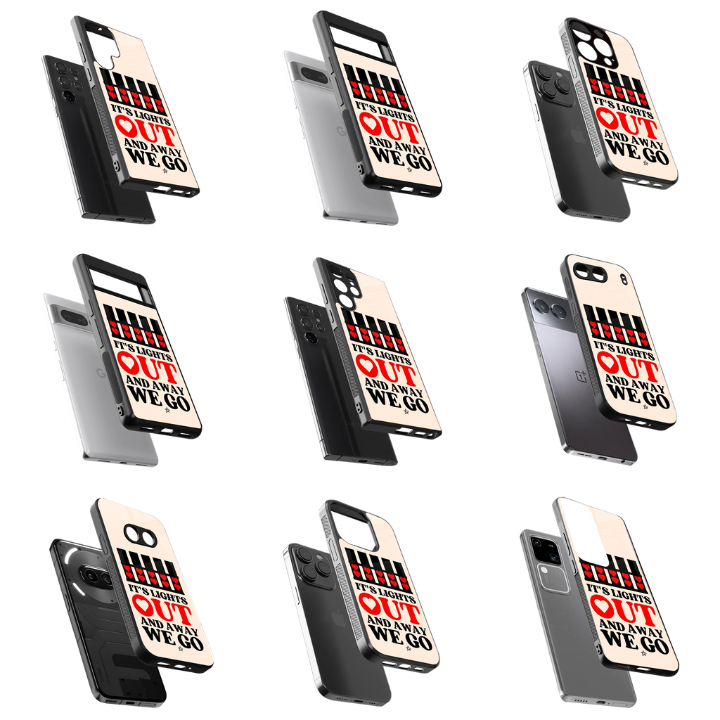 Durable Glass Back Mobile Case for iPhone, Samsung, OnePlus, Google Pixel, Redmi, Vivo, Oppo