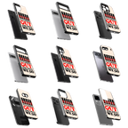 Durable Glass Back Mobile Case for iPhone, Samsung, OnePlus, Google Pixel, Redmi, Vivo, Oppo