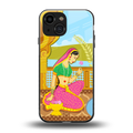 rani back phone cover | glass case for iphone 13 mini