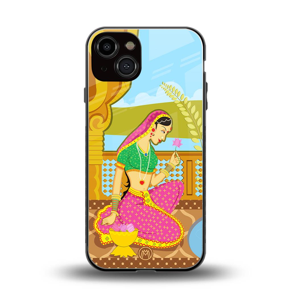 rani back phone cover | glass case for iphone 13
