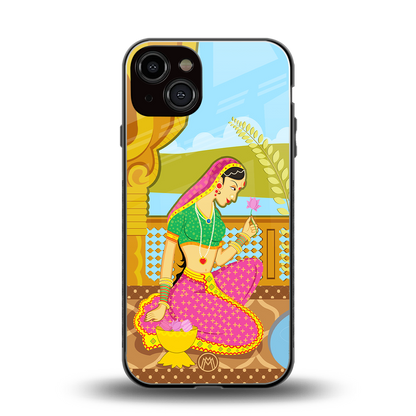 rani back phone cover | glass case for iphone 13