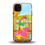 rani back phone cover | glass case for iphone 14 plus