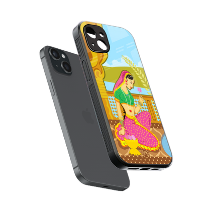 rani back phone cover | glass case for iphone 14 plus