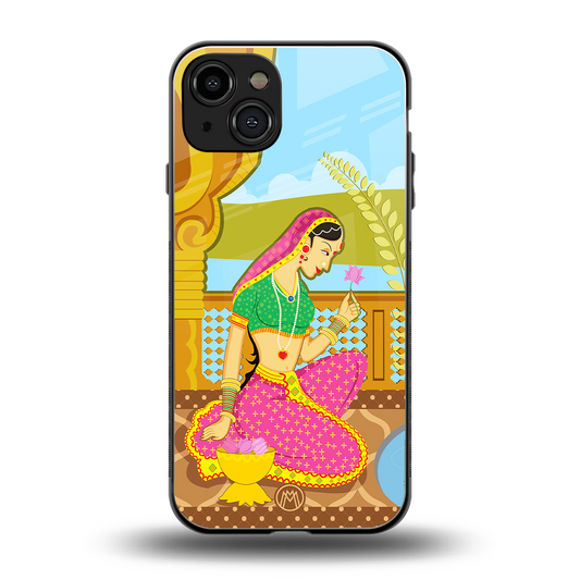 rani back phone cover | glass case for iphone 15