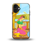 rani back phone cover | glass case for iphone 16 plus