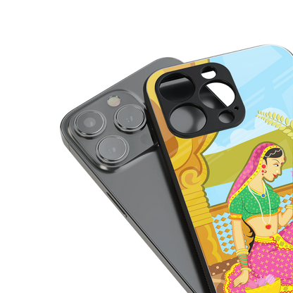 rani back phone cover | glass case for iphone 13 pro max