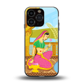 rani back phone cover | glass case for iphone 16 pro