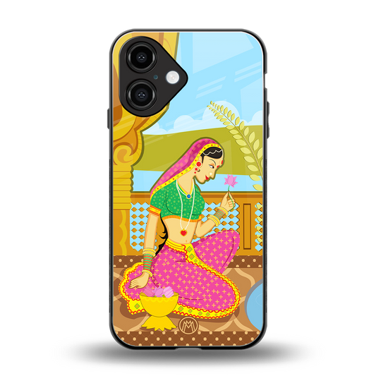 rani back phone cover | glass case for iphone 16