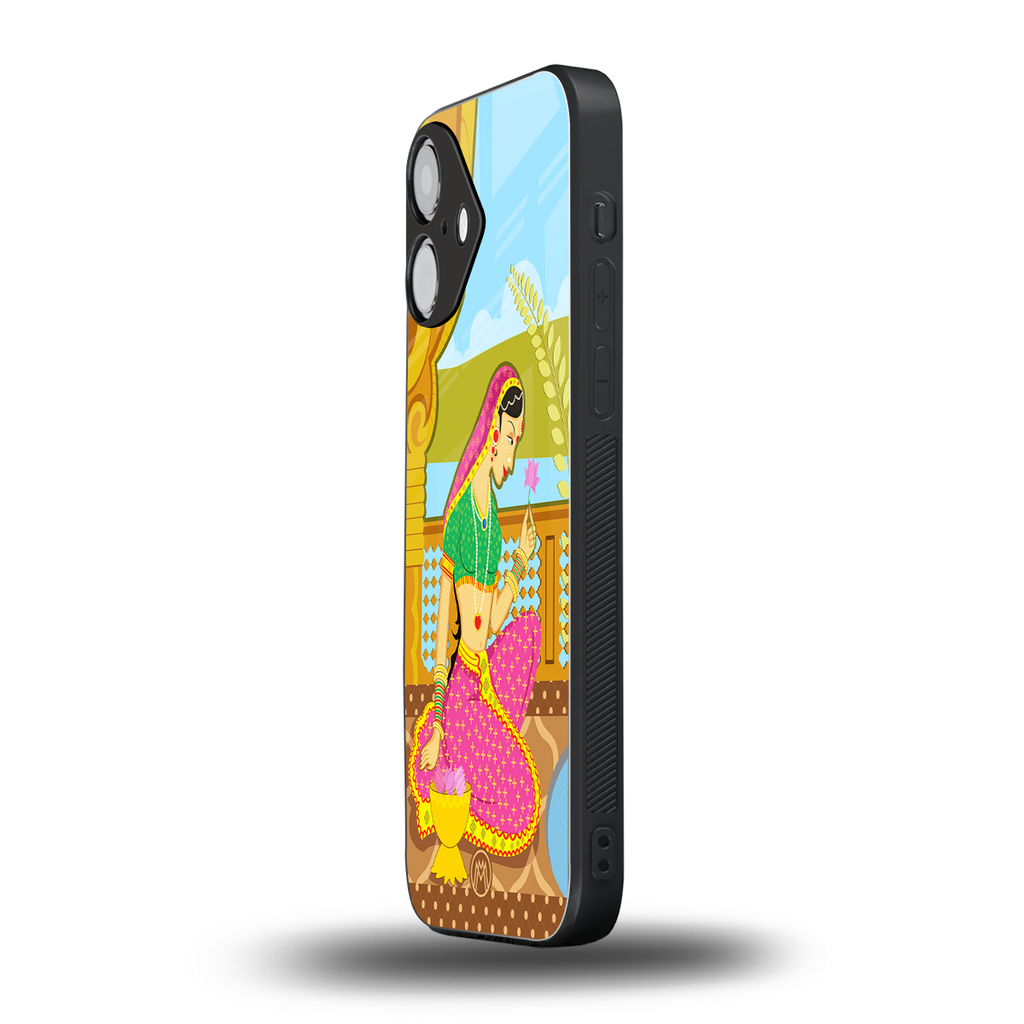 rani back phone cover | glass case for iphone 16
