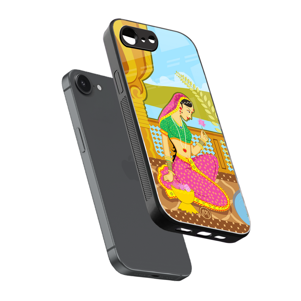 rani back phone cover | glass case for iphone 16e