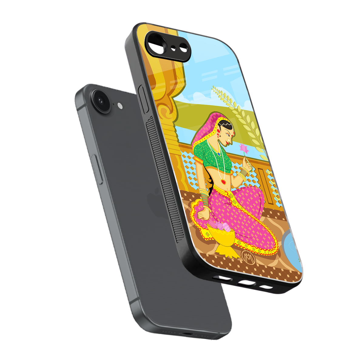 rani back phone cover | glass case for iphone 16e