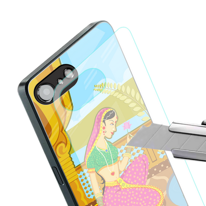 rani back phone cover | glass case for iphone 16e