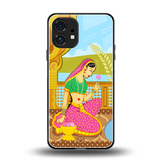 rani back phone cover | glass case for nothing phone 1