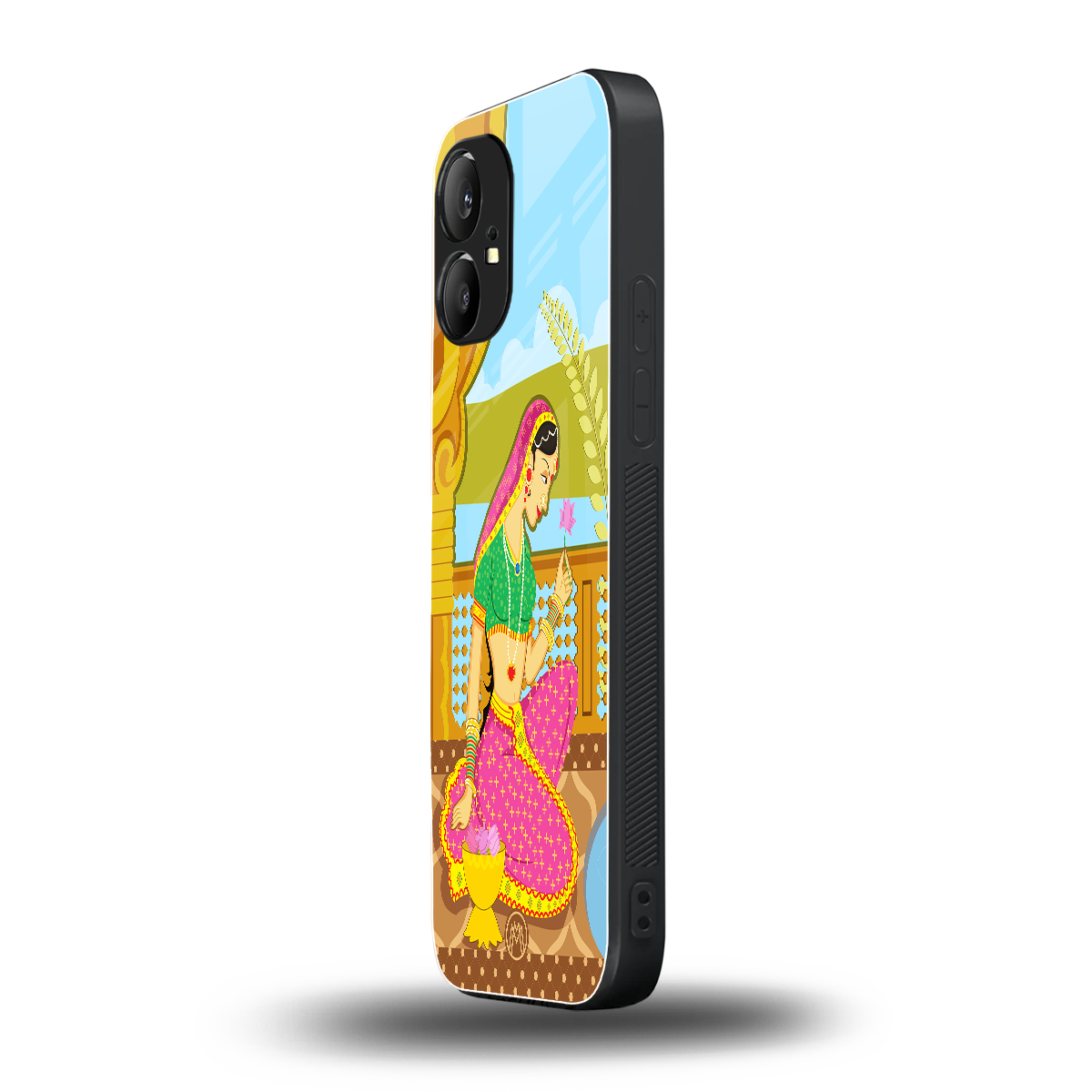 rani back phone cover | glass case for nothing phone 1