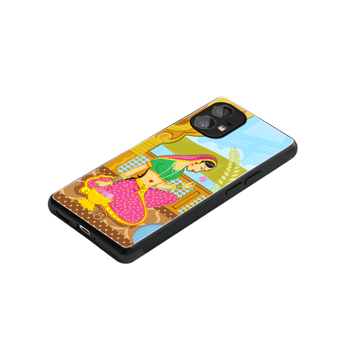 rani back phone cover | glass case for nothing phone 1