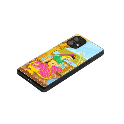 rani back phone cover | glass case for nothing phone 1