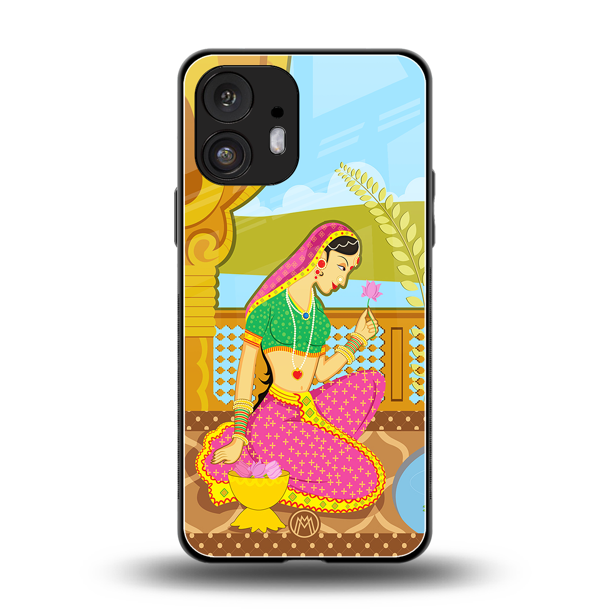 rani back phone cover | glass case for nothing phone 2