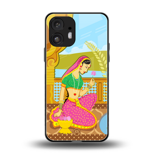rani back phone cover | glass case for nothing phone 2