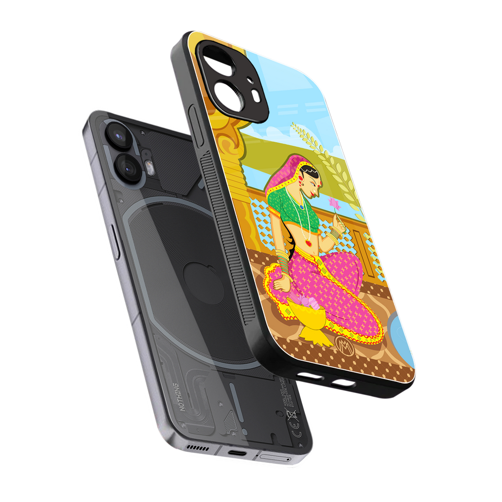 rani back phone cover | glass case for nothing phone 2