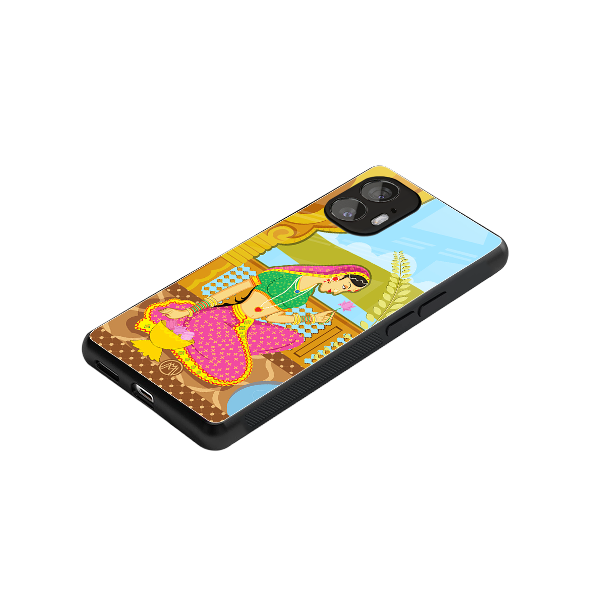 rani back phone cover | glass case for nothing phone 2