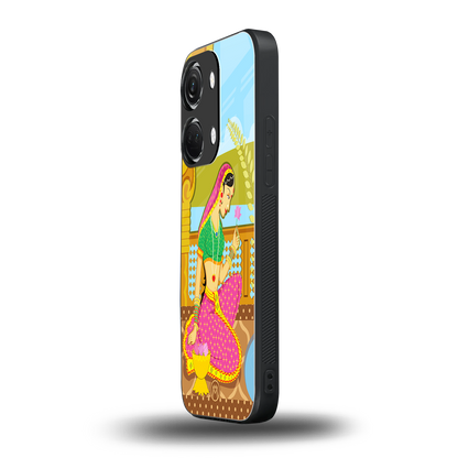 rani back phone cover | glass case for oneplus nord 3