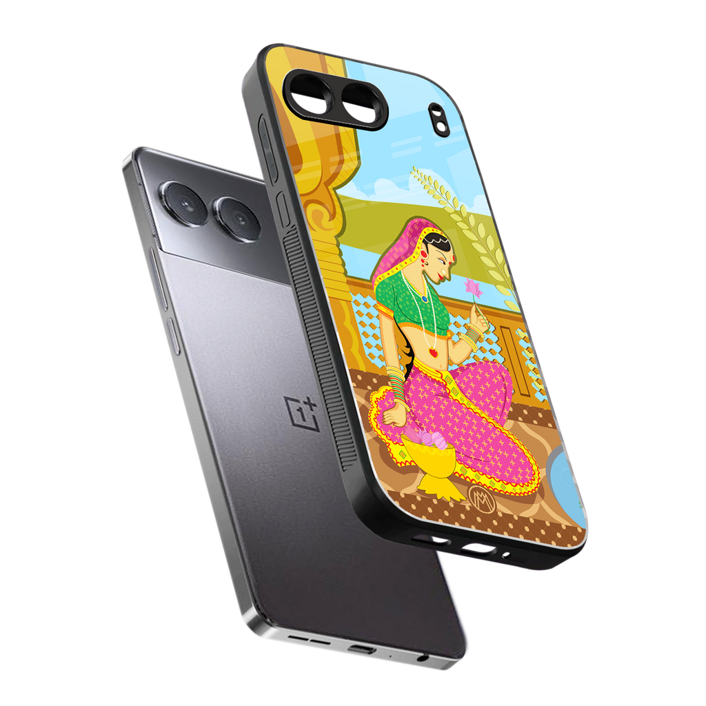 rani back phone cover | glass case for oneplus nord 4