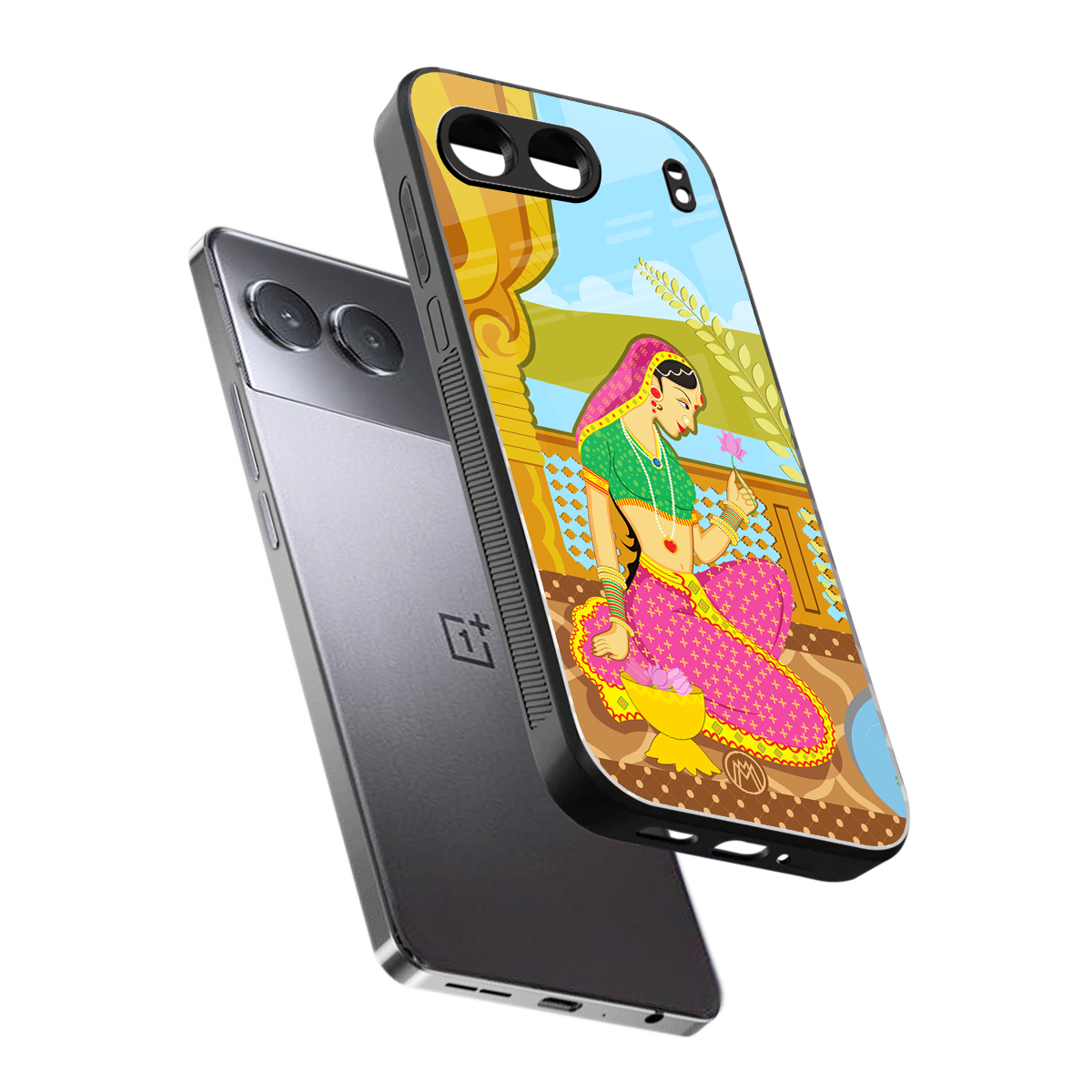 rani back phone cover | glass case for oneplus nord 4