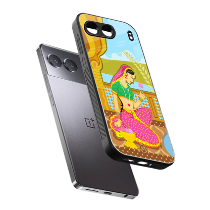 rani back phone cover | glass case for oneplus nord 4