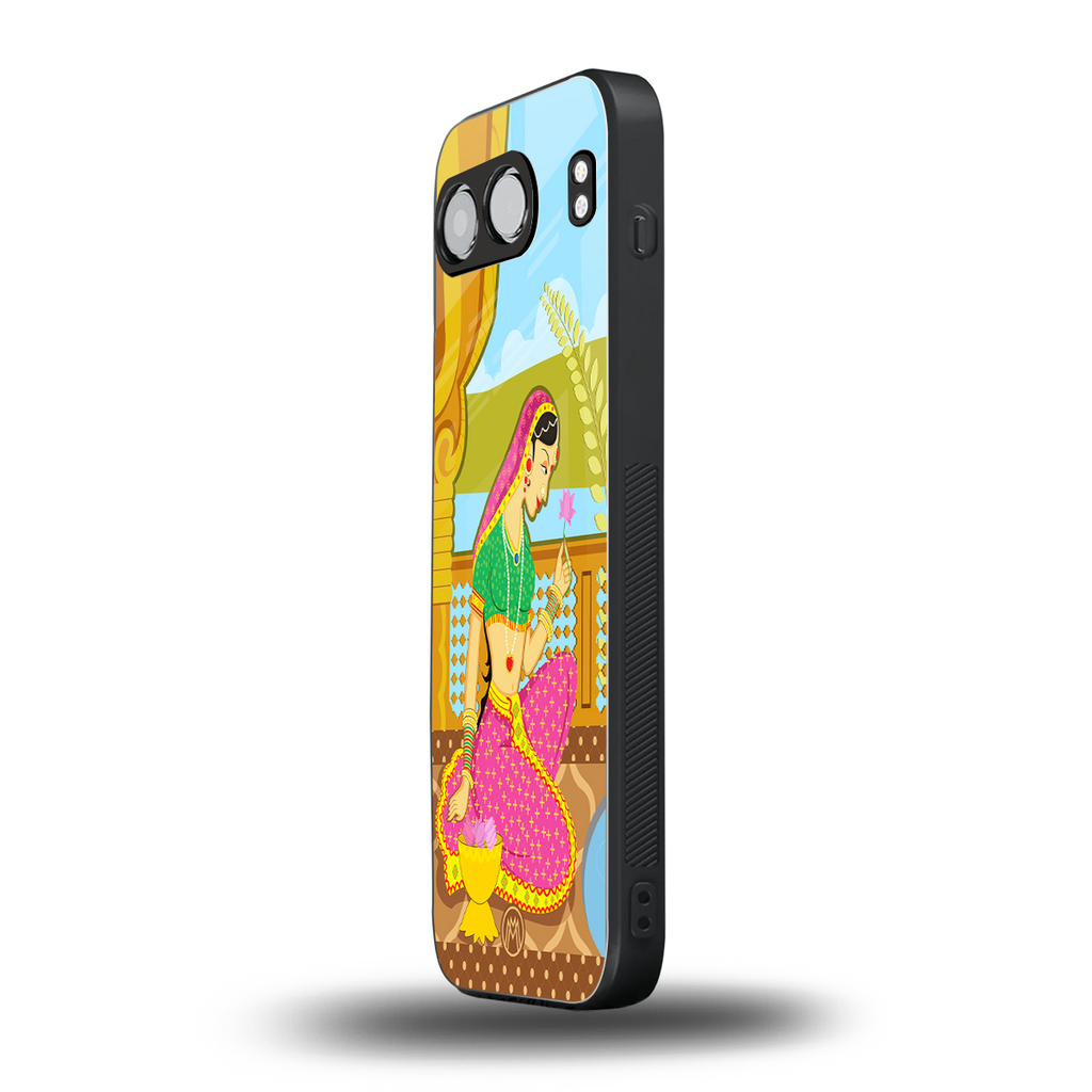 rani back phone cover | glass case for oneplus nord 4