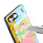rani back phone cover | glass case for oneplus nord 4
