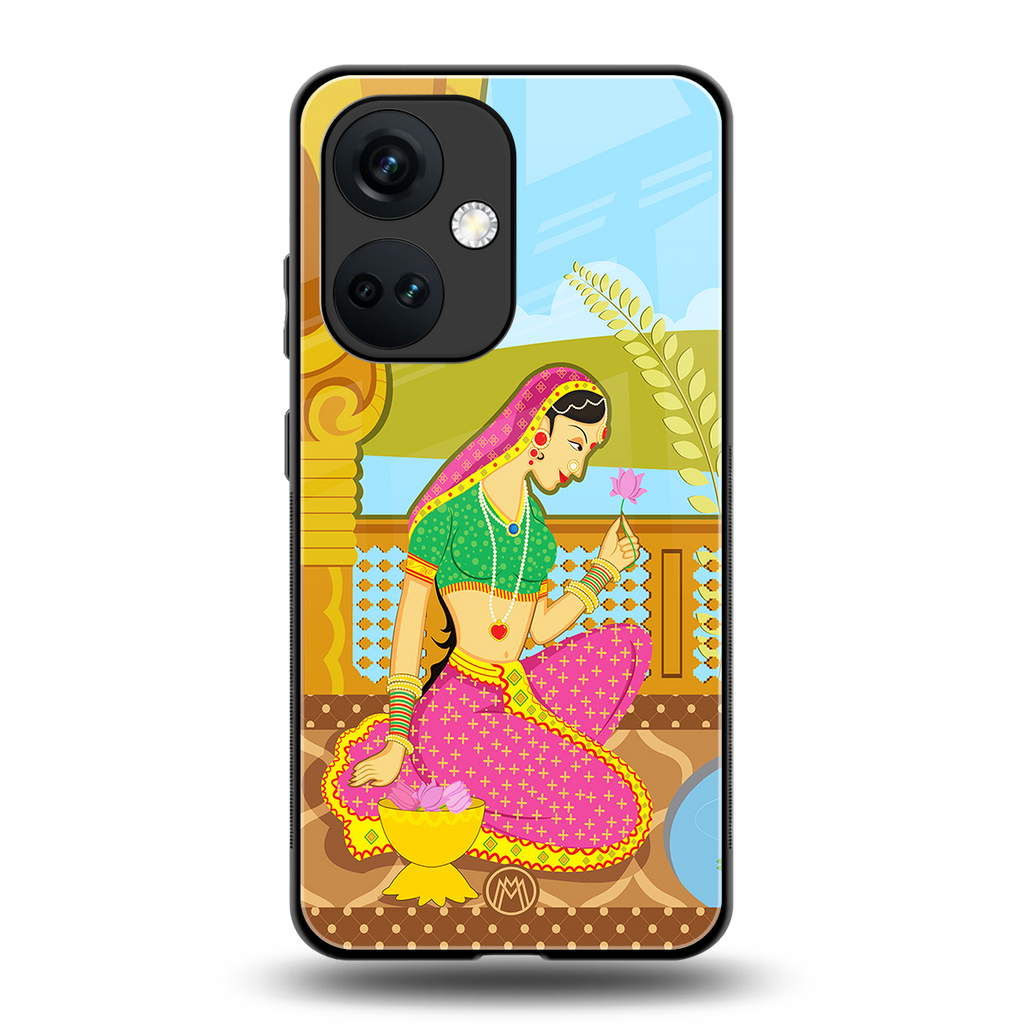 rani back phone cover | glass case for oneplus nord ce 3
