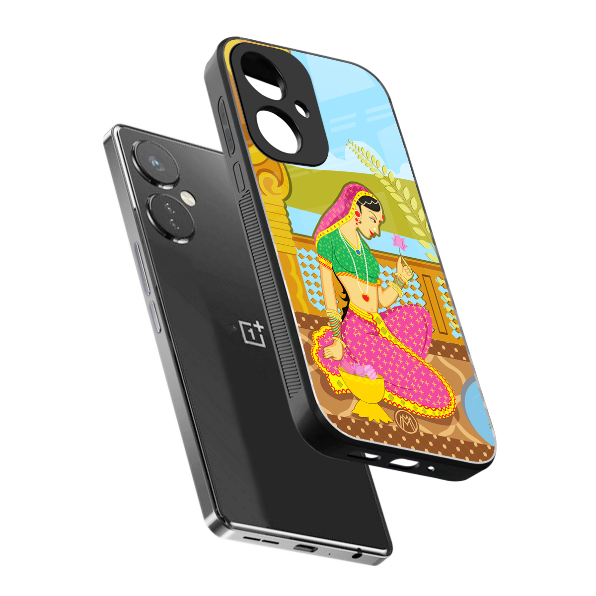 rani back phone cover | glass case for oneplus nord ce 3
