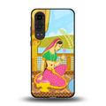 rani back phone cover | glass case for oneplus nord ce 4 lite