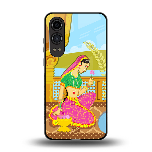 rani back phone cover | glass case for oneplus nord ce 4 lite