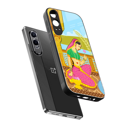 rani back phone cover | glass case for oneplus nord ce 4 lite