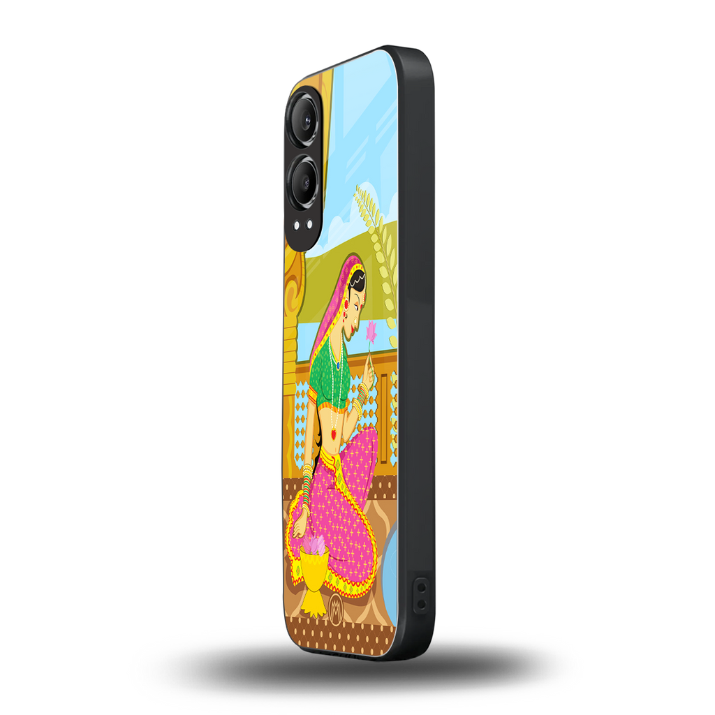 rani back phone cover | glass case for oneplus nord ce 4 lite