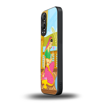 rani back phone cover | glass case for oneplus nord ce 4 lite