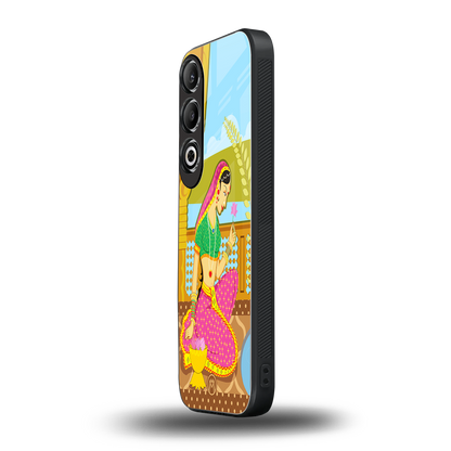 rani back phone cover | glass case for oneplus nord ce 4