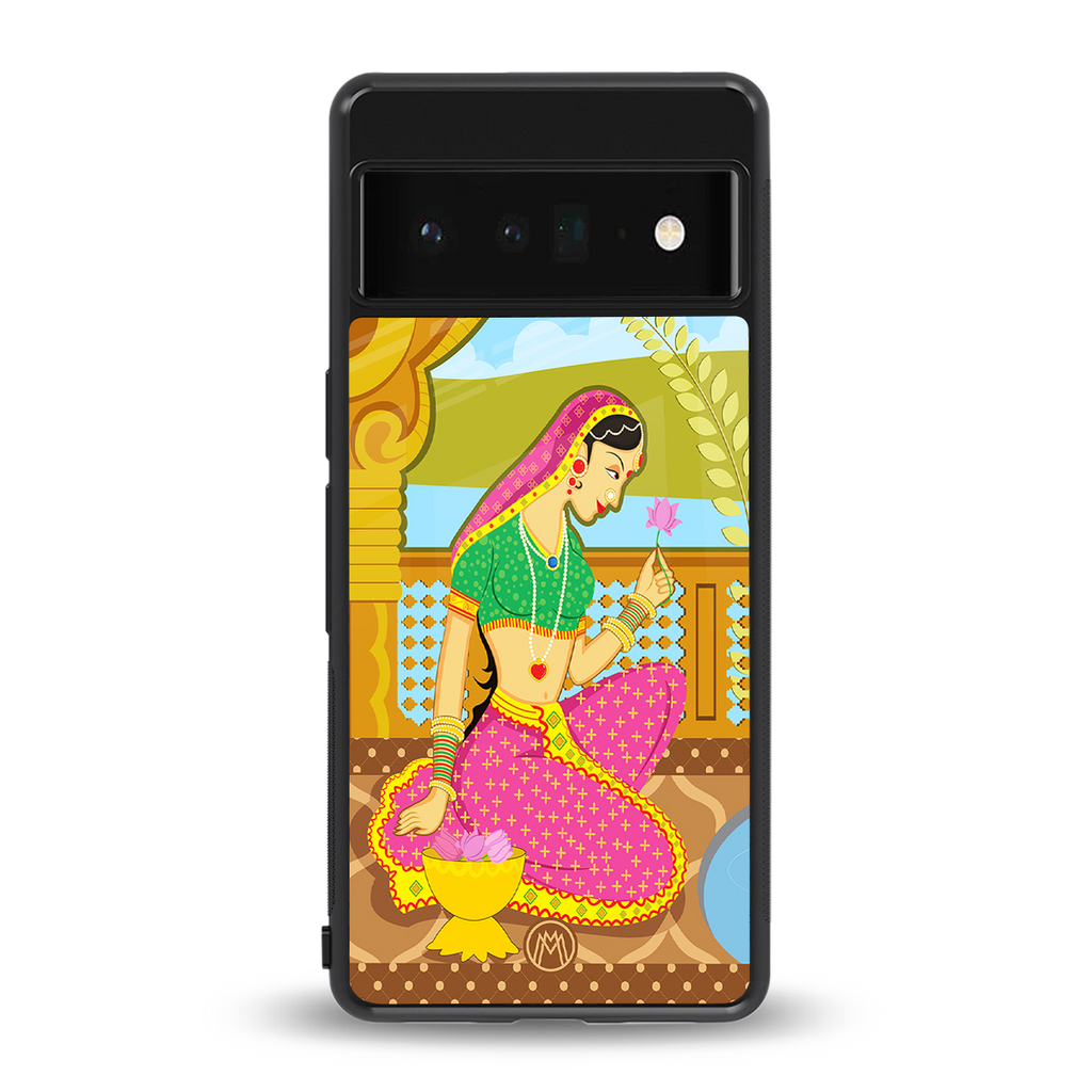 rani back phone cover | glass case for google pixel 6 pro