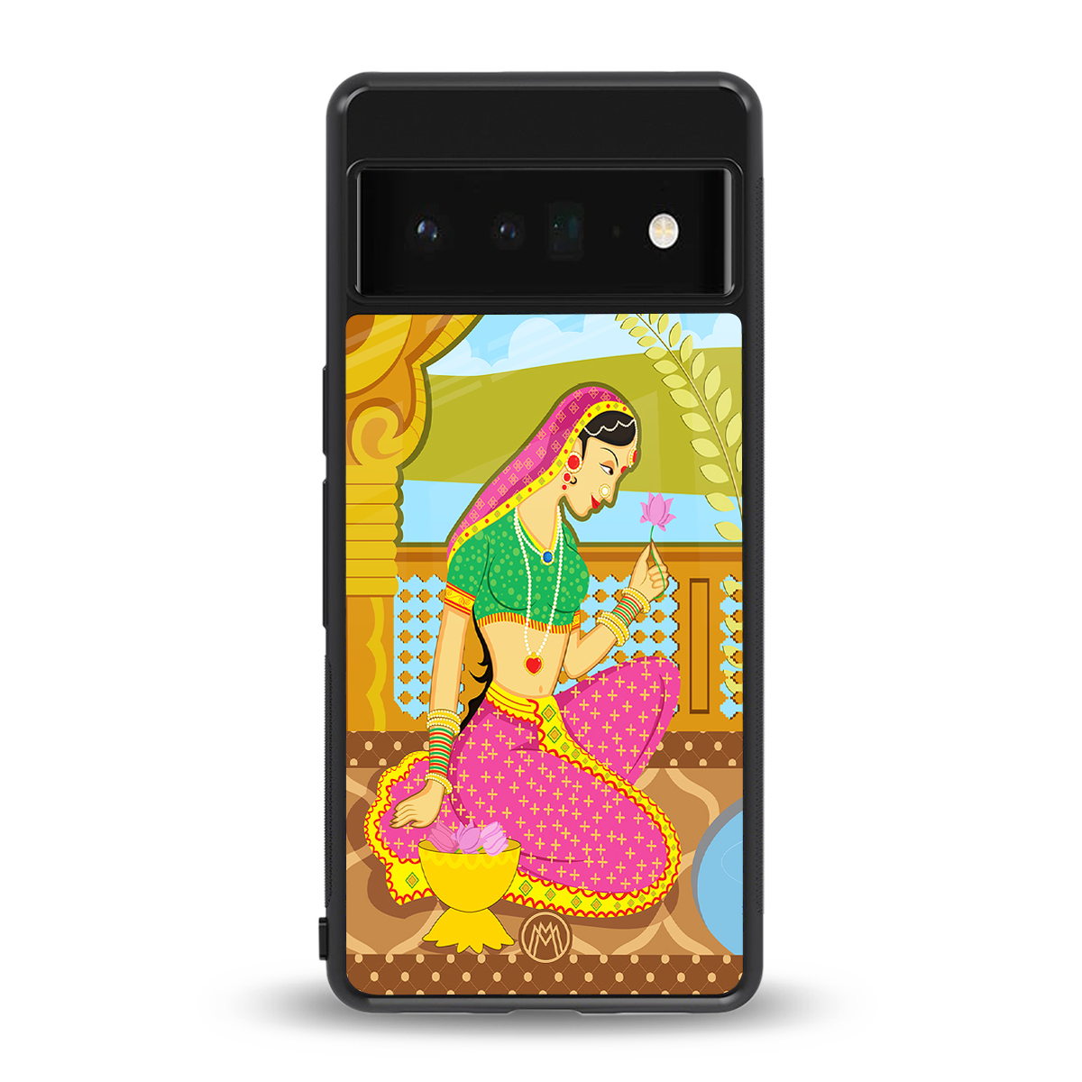 rani back phone cover | glass case for google pixel 6 pro