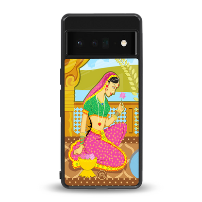 rani back phone cover | glass case for google pixel 6 pro