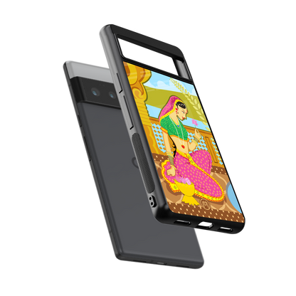 rani back phone cover | glass case for google pixel 6 pro