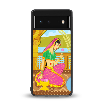 rani back phone cover | glass case for Google Pixel 6A