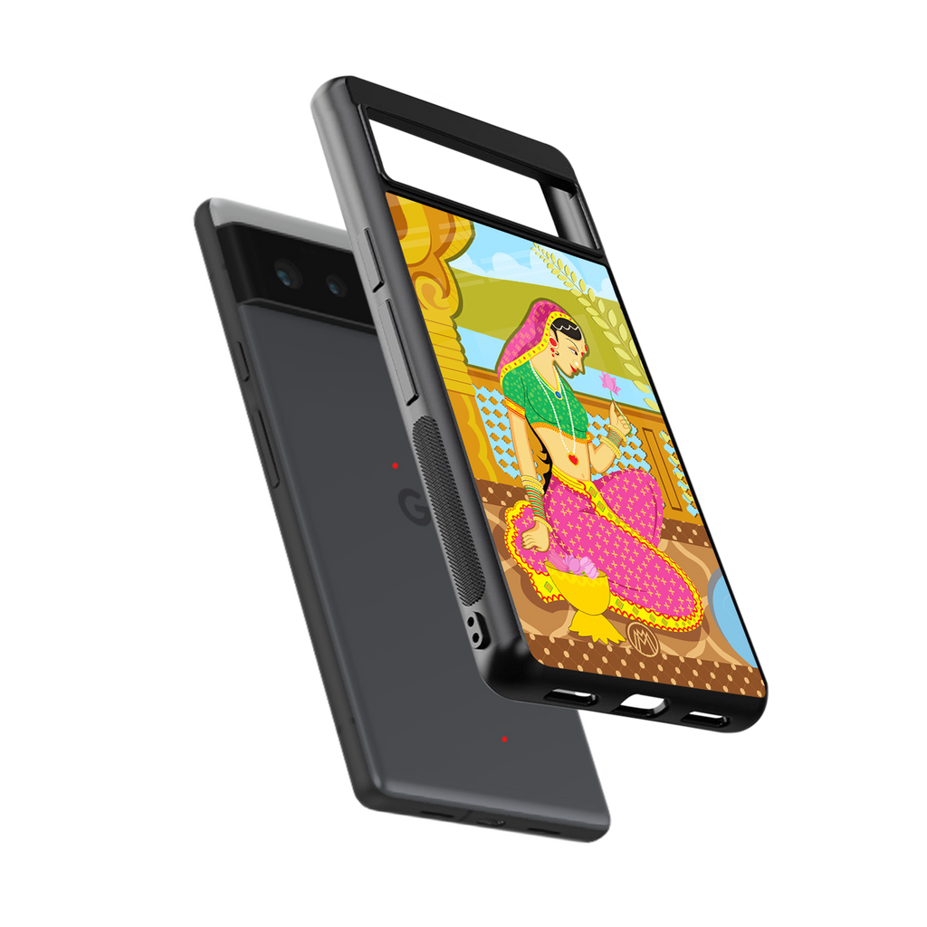 rani back phone cover | glass case for Google Pixel 6A