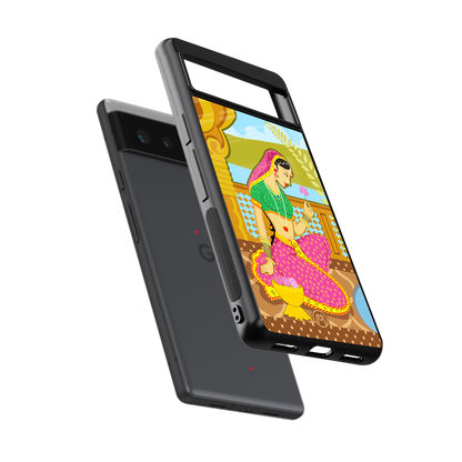 rani back phone cover | glass case for Google Pixel 6A
